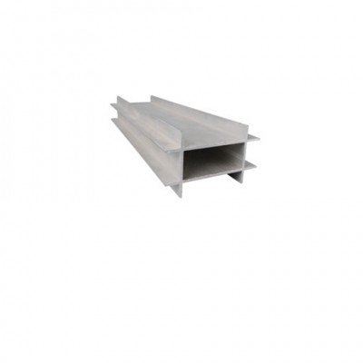 Custom anodized silver Channel Aluminum Extrusion Led profile Waterproof Aluminum Housing for drywall display