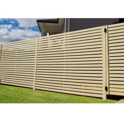 Australia and USA standard powder coated aluminium fence panels