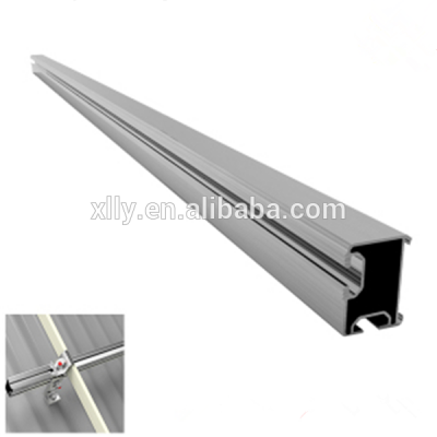 Aluminum extrusions 6063 6061 t5 t6 alloy profiles aluminium sliding window rail